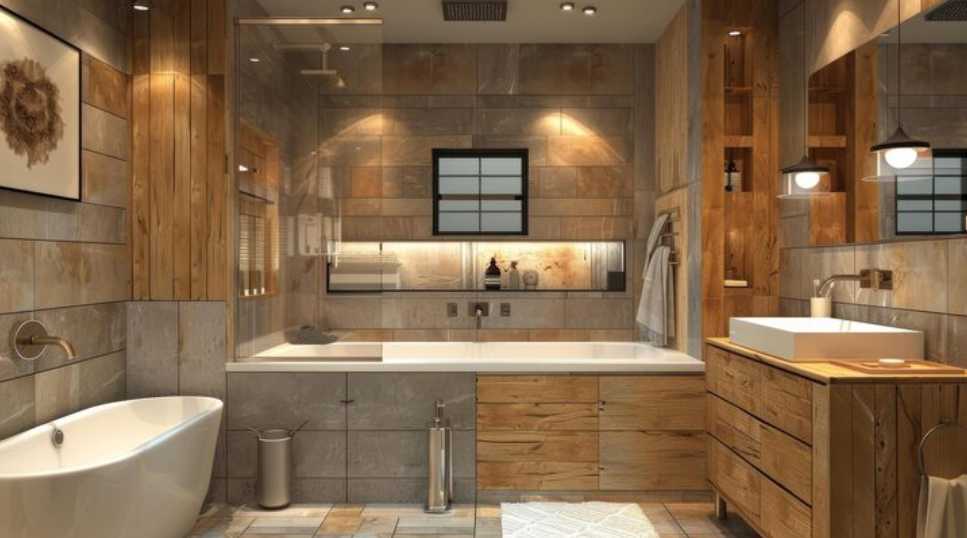 Por que a madeira e o MDF dominam o mercado de móveis para banheiro?